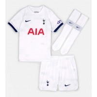 Tottenham Hotspur Destiny Udogie #38 Domáci Detský futbalový dres 2023-24 Krátky Rukáv (+ trenírky)